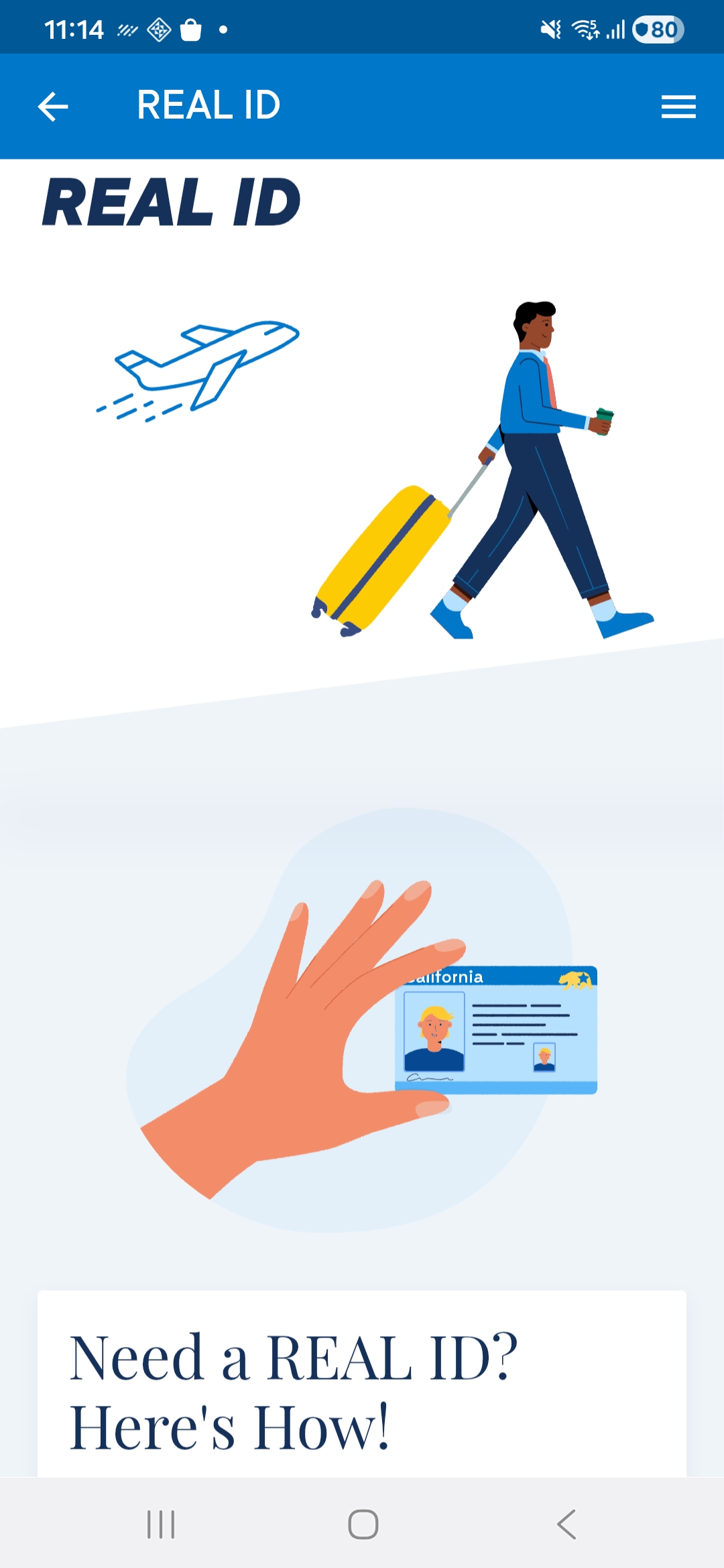 CA DMV App - Document Scanning